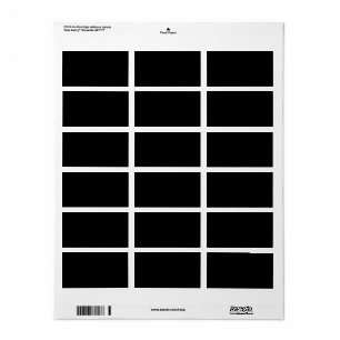 DIY CREËER UW EIGEN ADRESETIKETTEN (diverse groott Etiket