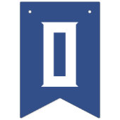 DIY Creëer Uw eigen banner Rood en blauw (Derde vlag)