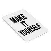 DIY Creëer Uw eigen flexibele koelkastmagneet Magneet (Rechterzijde)