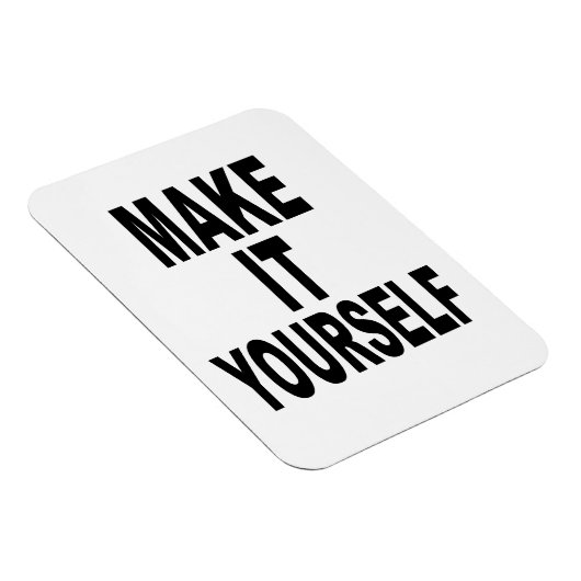 DIY Creëer Uw eigen flexibele koelkastmagneet Magneet (Rechterzijde)