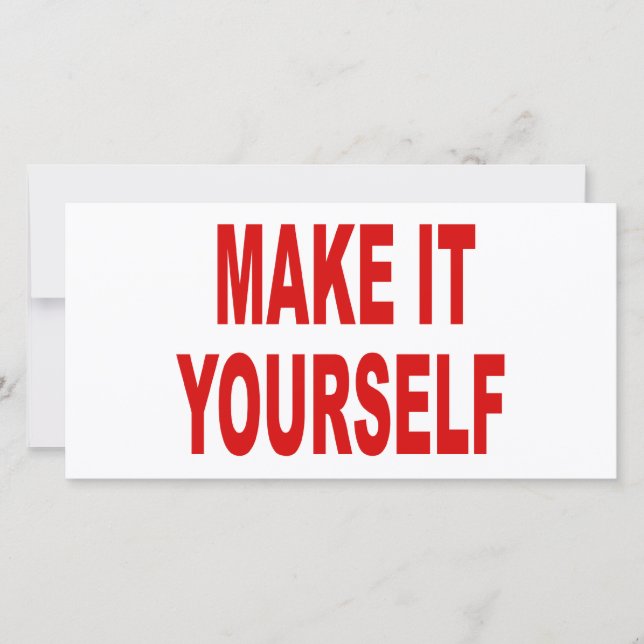 DIY Creëer Uw eigen fotokaart (Voorkant)