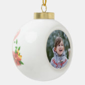 DIY Creëer Uw eigen gepersonaliseerde fotovakantie Keramische Bal Ornament (Links)