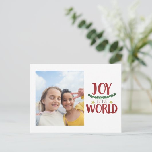 DIY Creëer Uw eigen gepersonaliseerde kerst Feestdagenkaart (Staand voorkant)