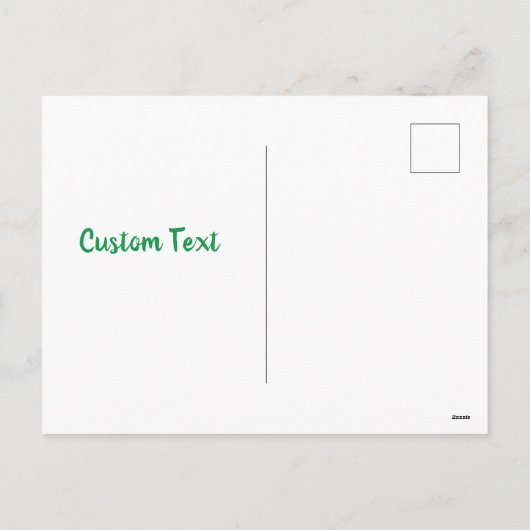 DIY Creëer Uw eigen gepersonaliseerde kerst Feestdagenkaart (Achterkant)