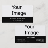 DIY, Creëer uw eigen huis, kantoor en bedrijf Visitekaartje (Voorkant / Achterkant)