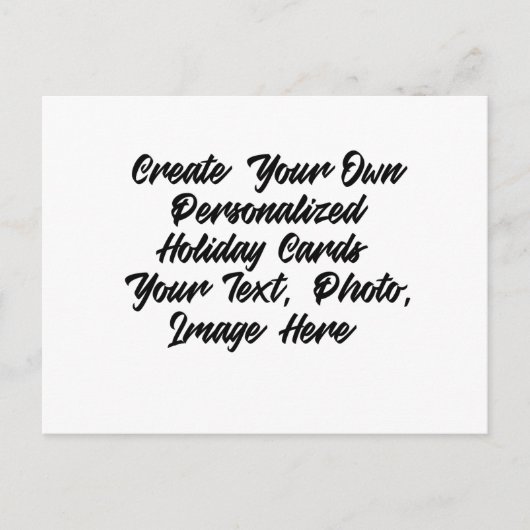 DIY Creëer Uw eigen persoonlijke medewerkers Feestdagenkaart (Voorkant)