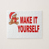 DIY Creëer Uw eigen puzzel Legpuzzel (Horizontaal)