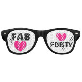 DIY Creëer Uw Eigen Verjaardagsfeesttinten A62B1 Retro Zonnebril (Voorkant)