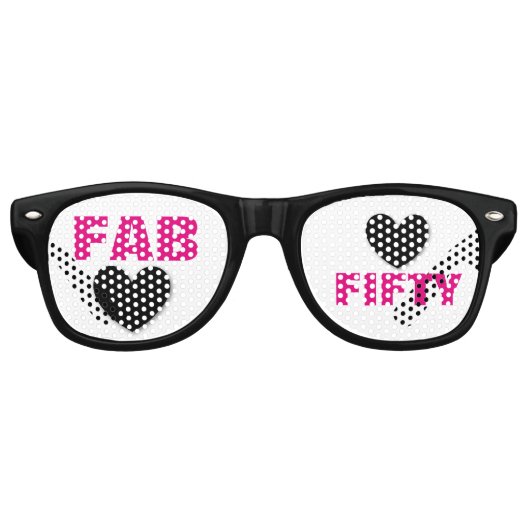 DIY Creëer Uw Eigen Verjaardagspartij Shades A62 Retro Zonnebril (Voorkant)