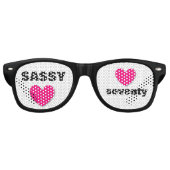 DIY Creëer Uw Eigen Verjaardagspartij Shades A62B4 Retro Zonnebril (Voorkant)