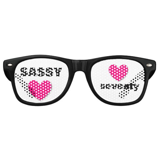 DIY Creëer Uw Eigen Verjaardagspartij Shades A62B4 Retro Zonnebril (Voorkant)