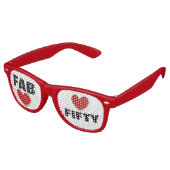 DIY Creëer Uw Eigen Verjaardagspartij Shades A68 Retro Zonnebril (Gekanteld)