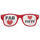 DIY Creëer Uw Eigen Verjaardagspartij Shades A68 Retro Zonnebril (Voorkant)