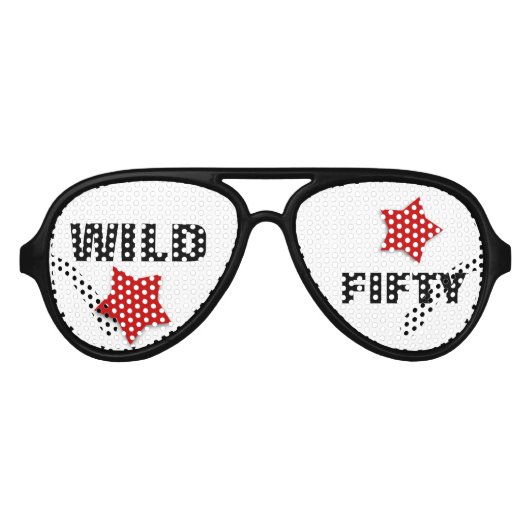 DIY Creëer Uw Eigen Verjaardagspartij Shades A69 Aviator Zonnebril (Voorkant)