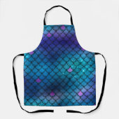 DIY Creëer Your Ewn Mermaid Glitter Mam Vriendin Schort (Voorkant)