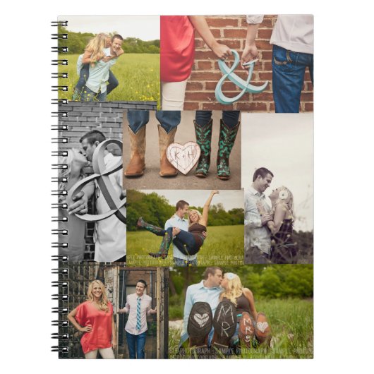 DIY Creëer Your Ewn Photo Notitieboek Journal (Voorkant)