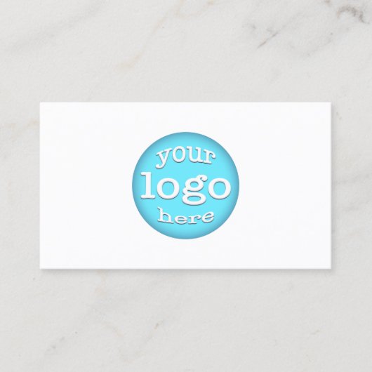 DIY Custom Company Logo Moderne Professional Kanto Visitekaartje (Voorkant)