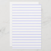 DIY CUSTOM NOTEBOOK PAPIER BLOCK MET THIN LINES (Voorkant / Achterkant)