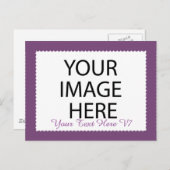 DIY Custom Photo Lijst U ontwerpt uw eigen V7 Briefkaart (Voorkant / Achterkant)