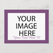 DIY Custom Photo Lijst U ontwerpt uw eigen V7 Briefkaart (Voorkant)