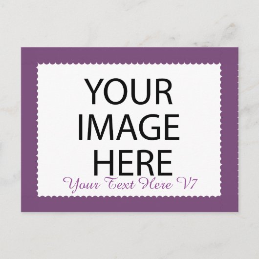 DIY Custom Photo Lijst U ontwerpt uw eigen V7 Briefkaart (Voorkant)