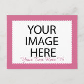 DIY Custom Photo Lijst U ontwerpt uzelf V6 Briefkaart (Voorkant)