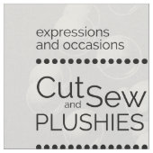 DIY Cut & Naai Pluche Blauwe Bottlenose Dolfijn Stof (Close Up)