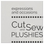 DIY Cut & Naai Pluche Vrouw Harlequin Eend Stof (Close Up)