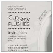 DIY Cut & Naai Pluche Vrouw Mandarijn Eend Stof (Swatch)