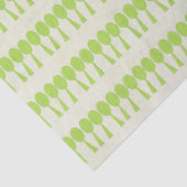 DIY Decoupage Modern Green Forest Tissuepapier (Detail)