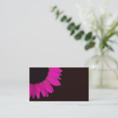 DIY Design Your Ewn Colour Sunflower Calling Card Contactkaartje (Staand voorkant)