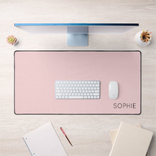 DIY Desk Mat   Aangepaste kleur, tekst, naam, mono