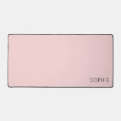 DIY Desk Mat | Aangepaste kleur, tekst, naam, mono (Voorkant)