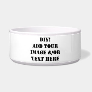 DIY Dog Drink en Food Bowl Voerbakje