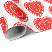 DIY DOILEY HEART WRAPPING Paper Cadeaupapier (Rol Hoek)