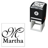 DIY - Eenvoudig monogram / Naam Zelfinktende Stempel (In situ)