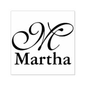 DIY - Eenvoudig monogram / Naam Zelfinktende Stempel (Design)