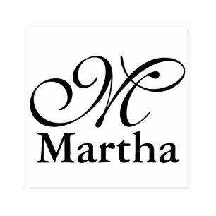 DIY - Eenvoudig monogram / Naam Zelfinktende Stempel