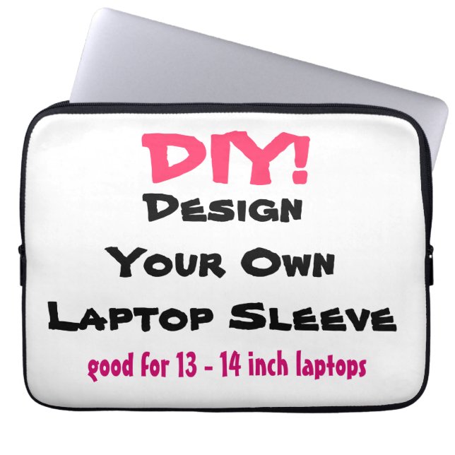 DIY - Eigen ontwerp Laptop Sleeve (Voorkant)