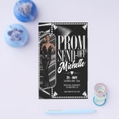 DIY Elegant Prom Verstuur foto Afstuderen Flyer (Enkel)