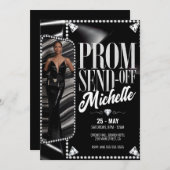 DIY Elegant Prom Verstuur foto Afstuderen Kaart (Voorkant / Achterkant)