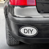 DIY Euro Stijl Ovale Vorm Sticker