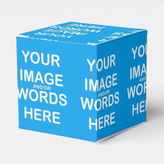 DIY - Favor / Geschenkdozen 2x2 Bedankdoosjes (Voorkant Zijde)