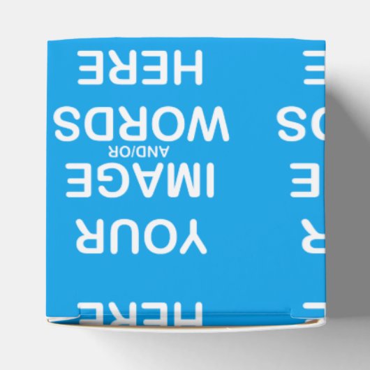 DIY - Favor / Geschenkdozen 2x2 Bedankdoosjes (Bovenkant)