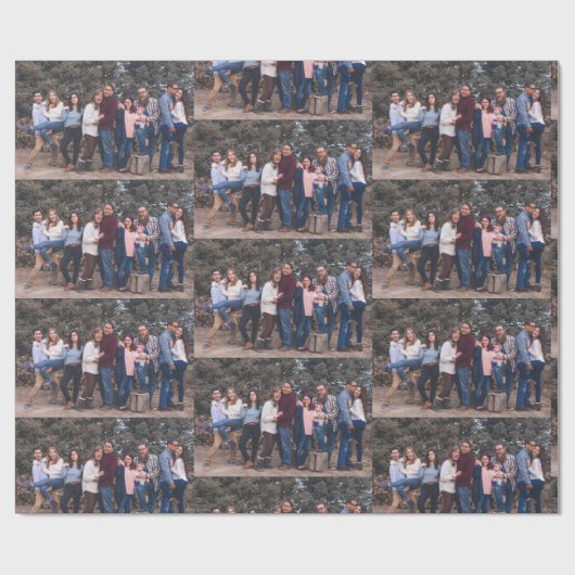 DIY-foto Cadeaupapier (Vlak)