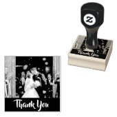 DIY foto en tekst | Huwelijksverjaardag bedankt Rubberstempel (Gestempeld)