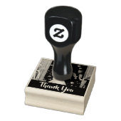 DIY foto en tekst | Huwelijksverjaardag bedankt Rubberstempel (Stempel)