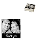 DIY foto en tekst | Trouwdag Rubberstempel (Gestempeld)