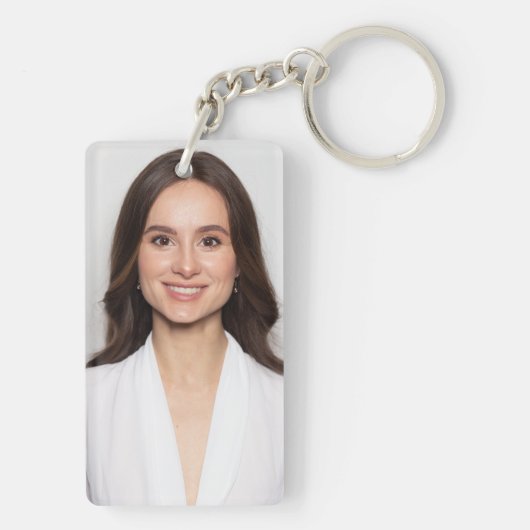 DIY Foto-ID Digitale QR-code Sleutelhanger (achterkant)