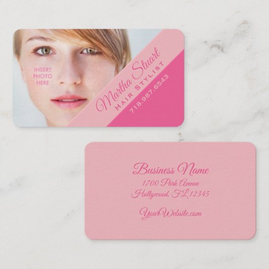 DIY - Foto invoegen / Visitekaartje (Voorkant / Achterkant)